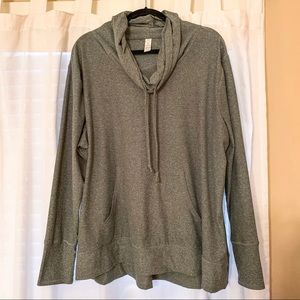 Cowl Neck Athletic Top